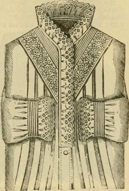 An illustration from Fall and Winter, 1890-91 Fashion Catalogue / H. O'Neill and Co., 1890, leaf 35