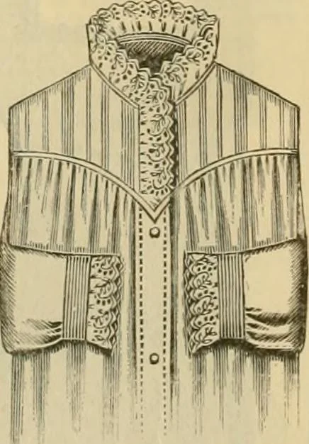 An illustration from Fall and Winter, 1890-91 Fashion Catalogue / H. O'Neill and Co., 1890, leaf 35