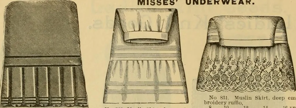 An illustration from Fall and Winter, 1890-91 Fashion Catalogue / H. O'Neill and Co., 1890, leaf 35