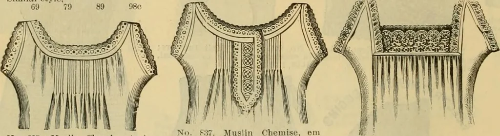 An illustration from Fall and Winter, 1890-91 Fashion Catalogue / H. O'Neill and Co., 1890, leaf 35