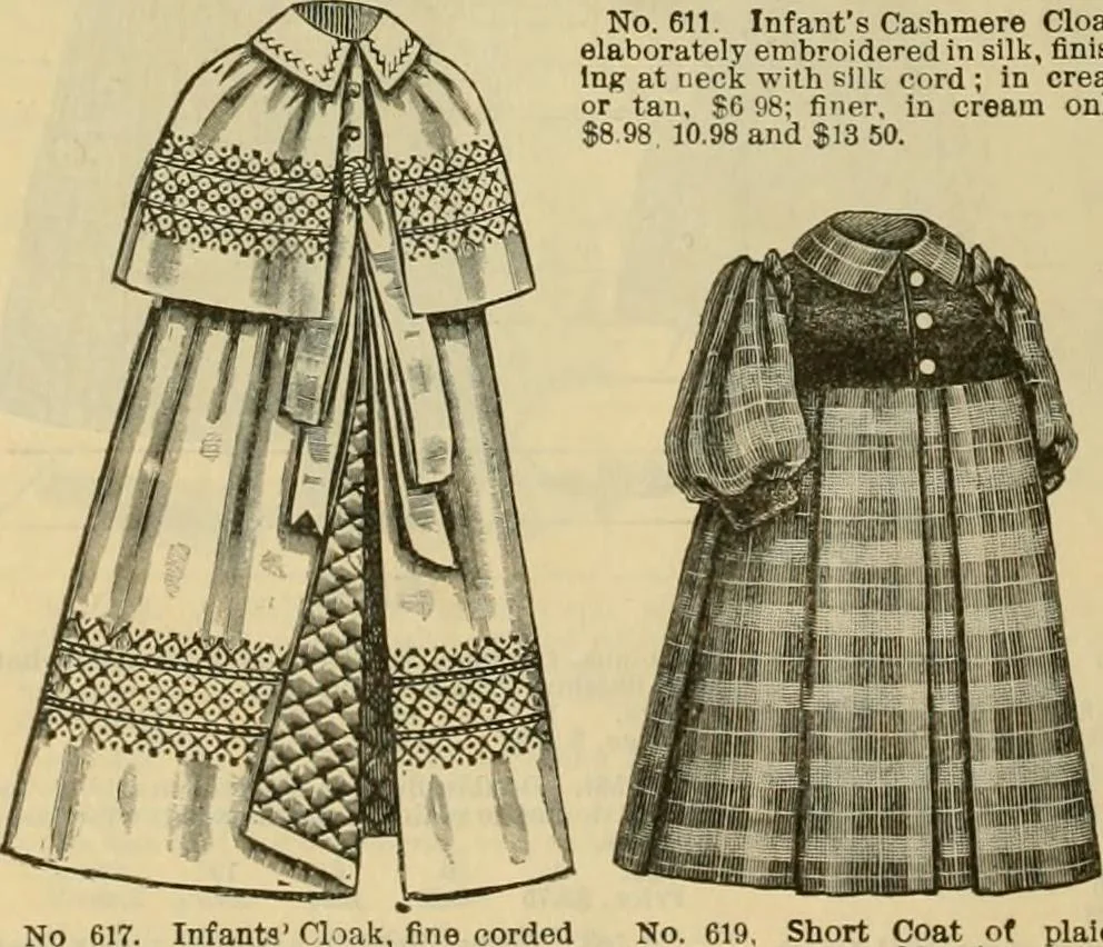 An illustration from Fall and Winter, 1890-91 Fashion Catalogue / H. O'Neill and Co., 1890, leaf 41