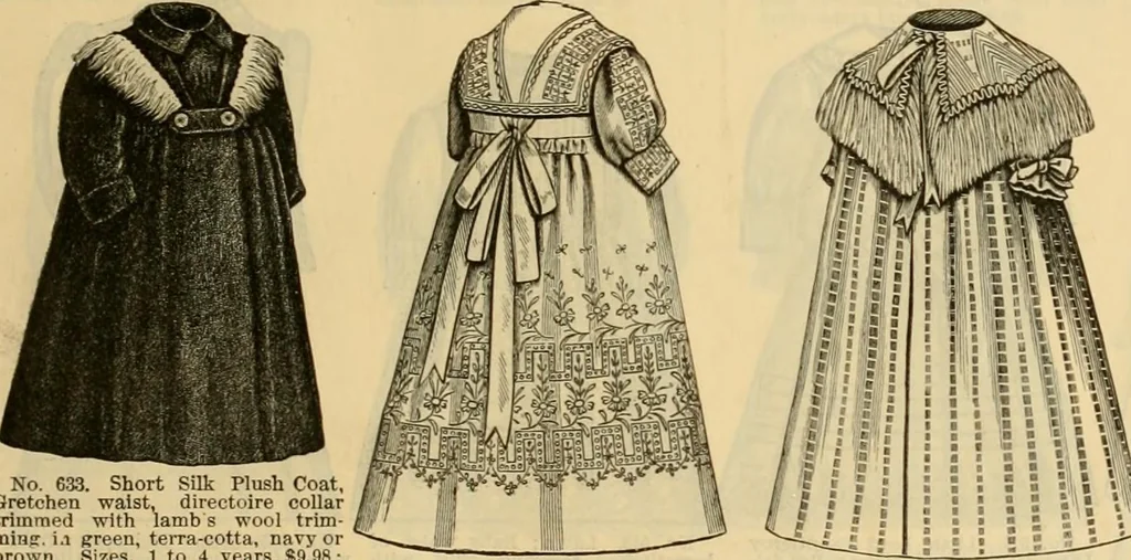 An illustration from Fall and Winter, 1890-91 Fashion Catalogue / H. O'Neill and Co., 1890, leaf 42