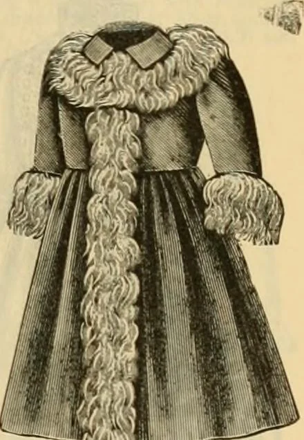 An illustration from Fall and Winter, 1890-91 Fashion Catalogue / H. O'Neill and Co., 1890, leaf 42