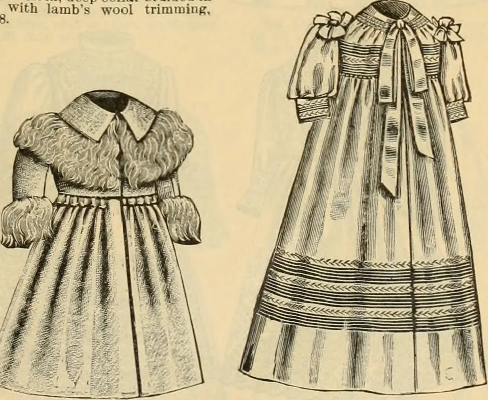 An illustration from Fall and Winter, 1890-91 Fashion Catalogue / H. O'Neill and Co., 1890, leaf 42