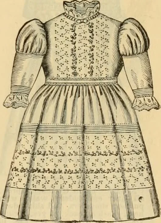 An illustration from Fall and Winter, 1890-91 Fashion Catalogue / H. O'Neill and Co., 1890, leaf 44