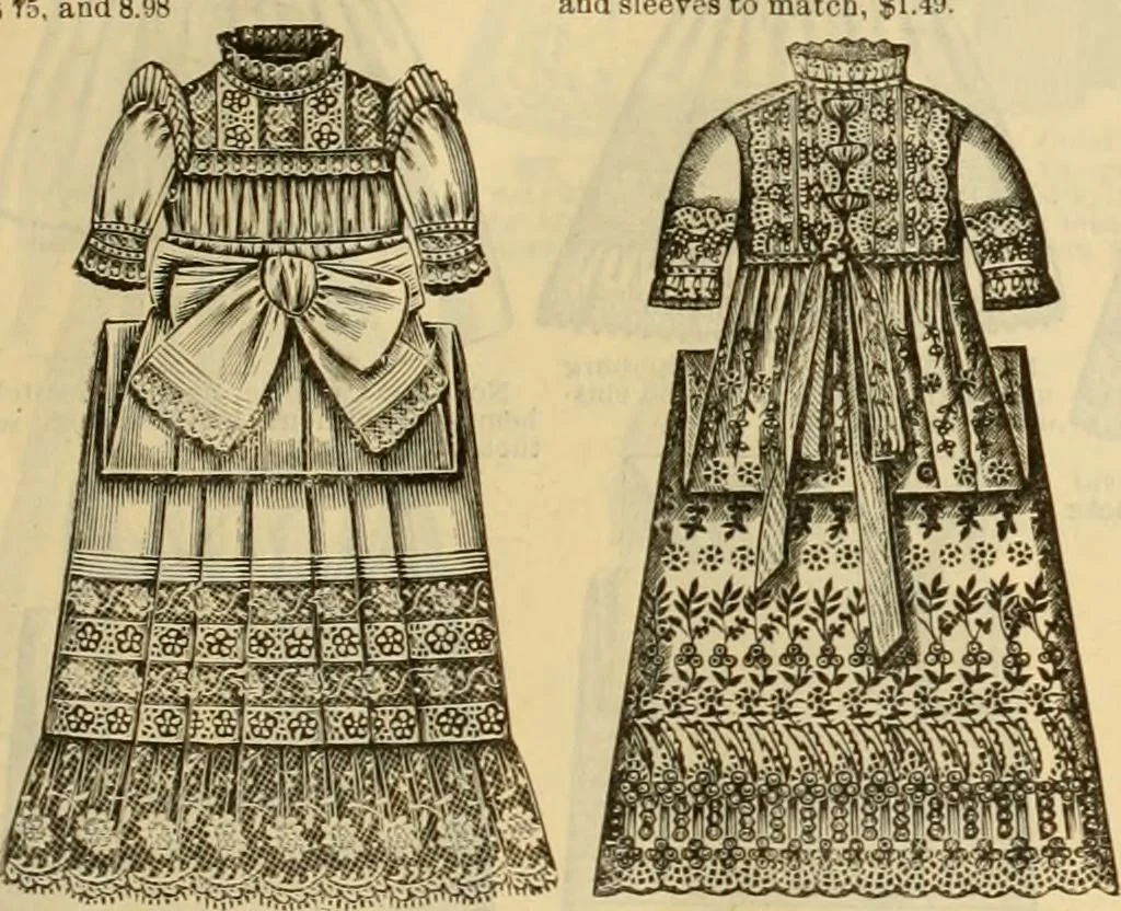 An illustration from Fall and Winter, 1890-91 Fashion Catalogue / H. O'Neill and Co., 1890, leaf 48