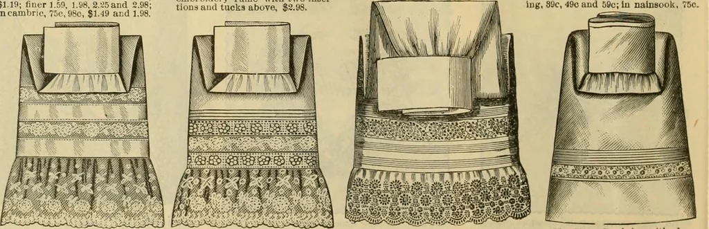 An illustration from Fall and Winter, 1890-91 Fashion Catalogue / H. O'Neill and Co., 1890, leaf 49