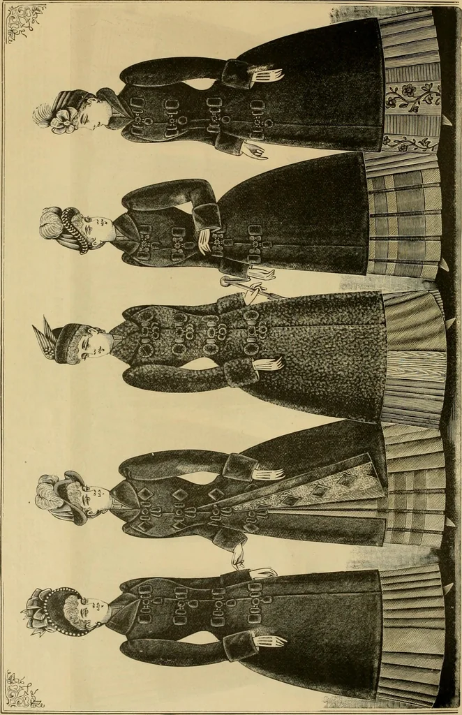 An illustration from Fall and Winter, 1890-91 Fashion Catalogue / H. O'Neill and Co., 1890, leaf 5