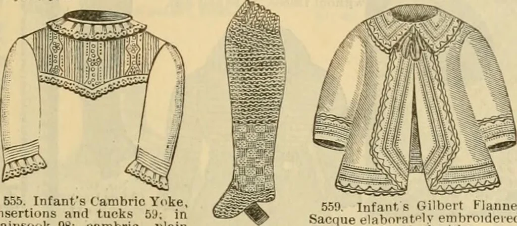 An illustration from Fall and Winter, 1890-91 Fashion Catalogue / H. O'Neill and Co., 1890, leaf 52