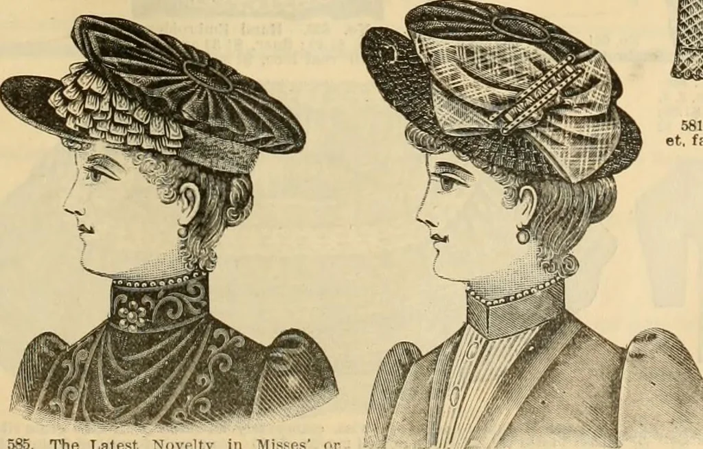 An illustration from Fall and Winter, 1890-91 Fashion Catalogue / H. O'Neill and Co., 1890, leaf 52