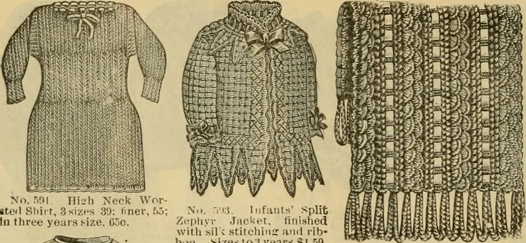 An illustration from Fall and Winter, 1890-91 Fashion Catalogue / H. O'Neill and Co., 1890, leaf 53