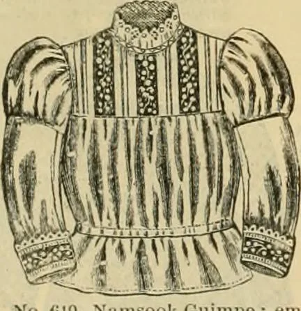 An illustration from Fall and Winter, 1890-91 Fashion Catalogue / H. O'Neill and Co., 1890, leaf 53