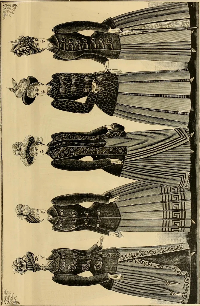 An illustration from Fall and Winter, 1890-91 Fashion Catalogue / H. O'Neill and Co., 1890, leaf 6