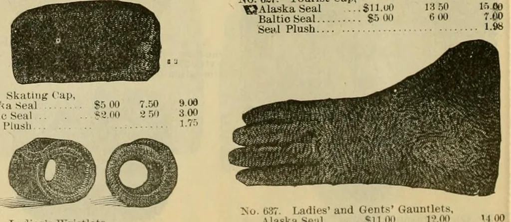 An illustration from Fall and Winter, 1890-91 Fashion Catalogue / H. O'Neill and Co., 1890, leaf 63