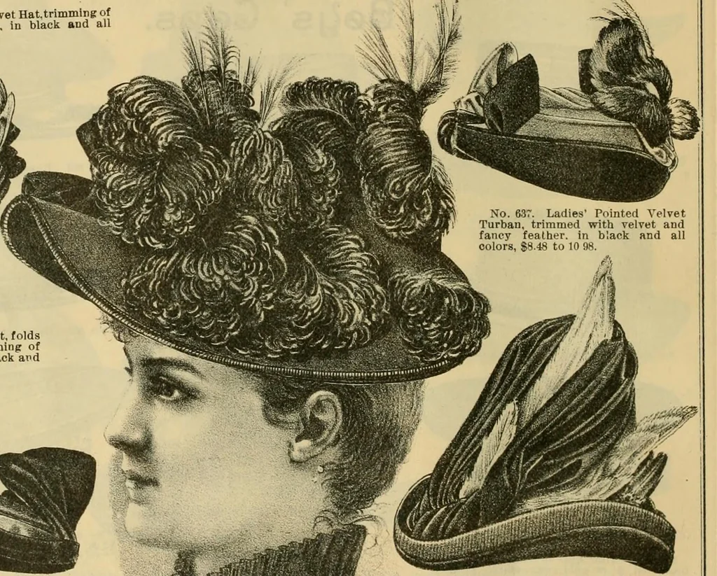An illustration from Fall and Winter, 1890-91 Fashion Catalogue / H. O'Neill and Co., 1890, leaf 69