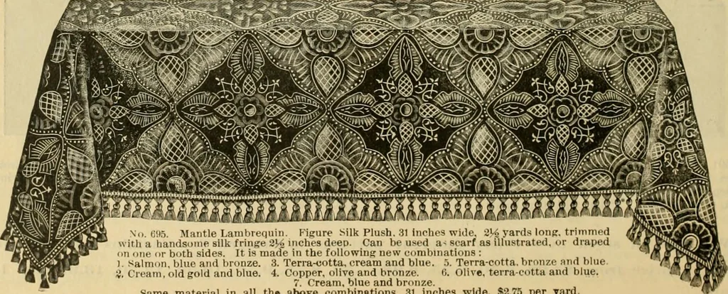 An illustration from Fall and Winter, 1890-91 Fashion Catalogue / H. O'Neill and Co., 1890, leaf 81