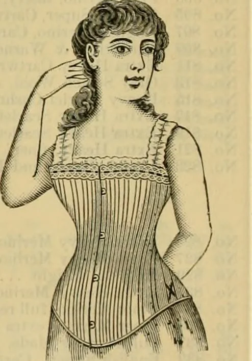 An illustration from Fall and Winter, 1890-91 Fashion Catalogue / H. O'Neill and Co., 1890, leaf 93
