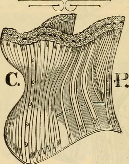 An illustration from Fall and Winter, 1890-91 Fashion Catalogue / H. O'Neill and Co., 1890, leaf 94