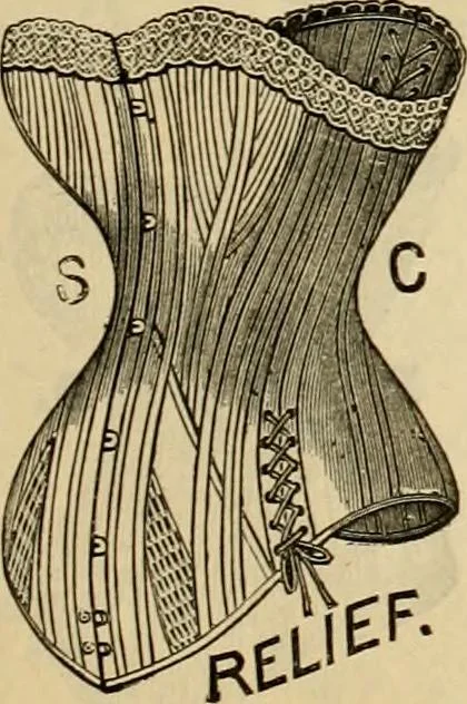 An illustration from Fall and Winter, 1890-91 Fashion Catalogue / H. O'Neill and Co., 1890, leaf 94