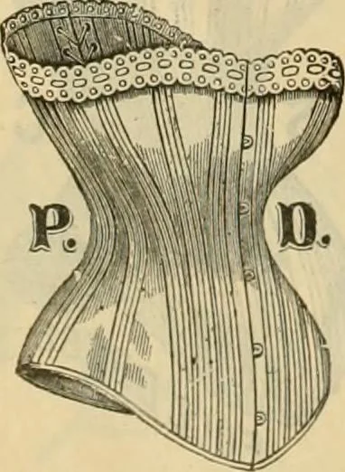 An illustration from Fall and Winter, 1890-91 Fashion Catalogue / H. O'Neill and Co., 1890, leaf 95