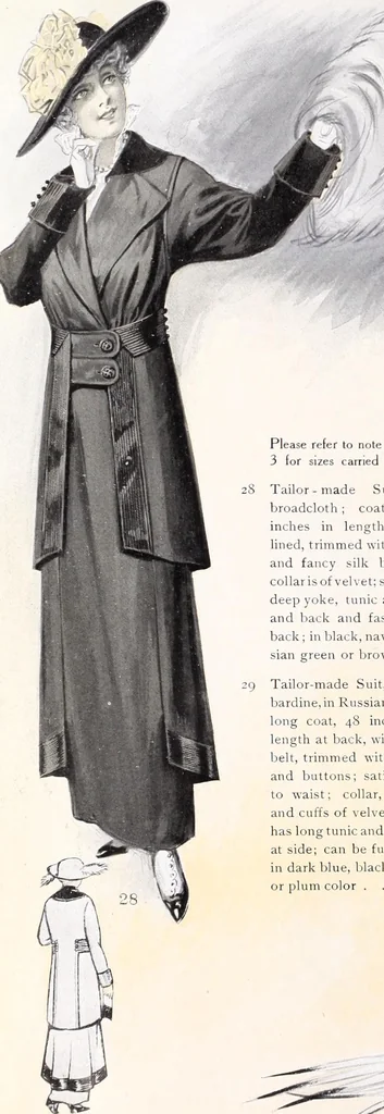An illustration from Fall and winter : catalogue number one hundred ten, 1914-15., 1915, leaf 5