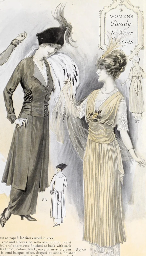 An illustration from Fall and winter : catalogue number one hundred ten, 1914-15., 1915, leaf 8