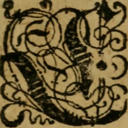 An illustration from Fama fraternitatis, oder, Entdeckung der Brüderschafft des löblichen Ordens dess Rosen Creutzes : beneben der Confession, oder, Bekantnus derselben Fraternitet, an alle Gelehrte und Häupter in Europa geschrieben : auch etlichen Responsionen von Haselmeyern und anderen gelehrten Leuten auff die Famam gestellet, 1615, leaf 6