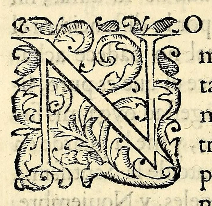 An illustration from Fama, y obras posthumas del fenix de Mexico, decima musa, poetisa americana, Sor Juana Ines de la Cruz, religiosa professa en el convento de San Geronimo de la imperial ciudad de Mexico; : consagralas a la Magestad Catholica de la reyna nuestra señora doña Mariana de Neoburg Baviera Palatina del Rhin, por mano de la Excma. señora doña Juana de Aragon y Cortès, duquesa de Monteleon, y Terra-Nova, marquesa del Valle de Goaxaca, &c., 1700, leaf 158