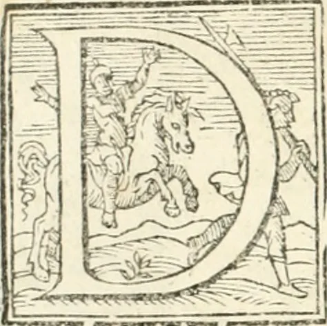 An illustration from Delle famiglie nobili fiorentine, 1615, leaf 63