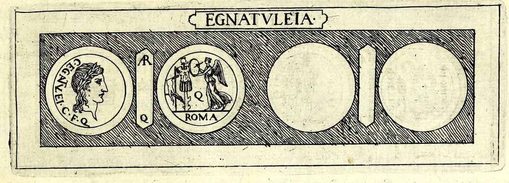 An illustration from Familiae Romanae in antiquis numismatibus : ab vrbe condita, ad tempora diui Augusti, 1663, leaf 149