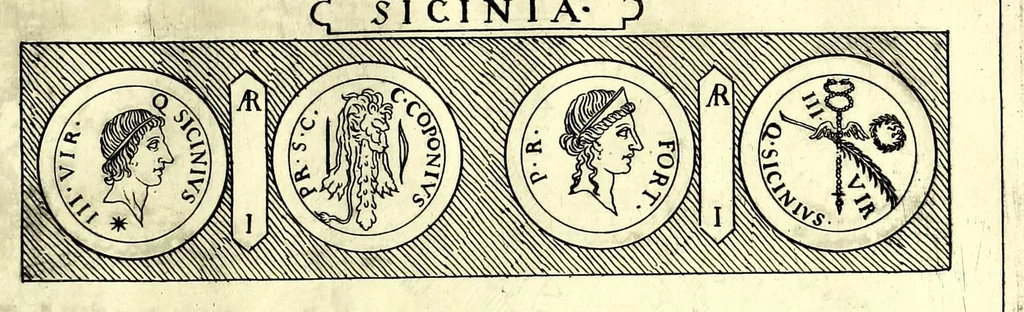 An illustration from Familiae Romanae in antiquis numismatibus : ab vrbe condita, ad tempora diui Augusti, 1663, leaf 307