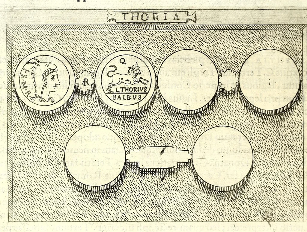 An illustration from Familiae romanae qvae reperivntvr in antiqvis nvmismatibvs ab vrbe condita ad tempora divi Avgusti : ex bibliotheca Fvlvi Vrsini : adivnctis familiis xxx ex libro Antoni Avgvstini ep. illerdensis, 1577, leaf 270