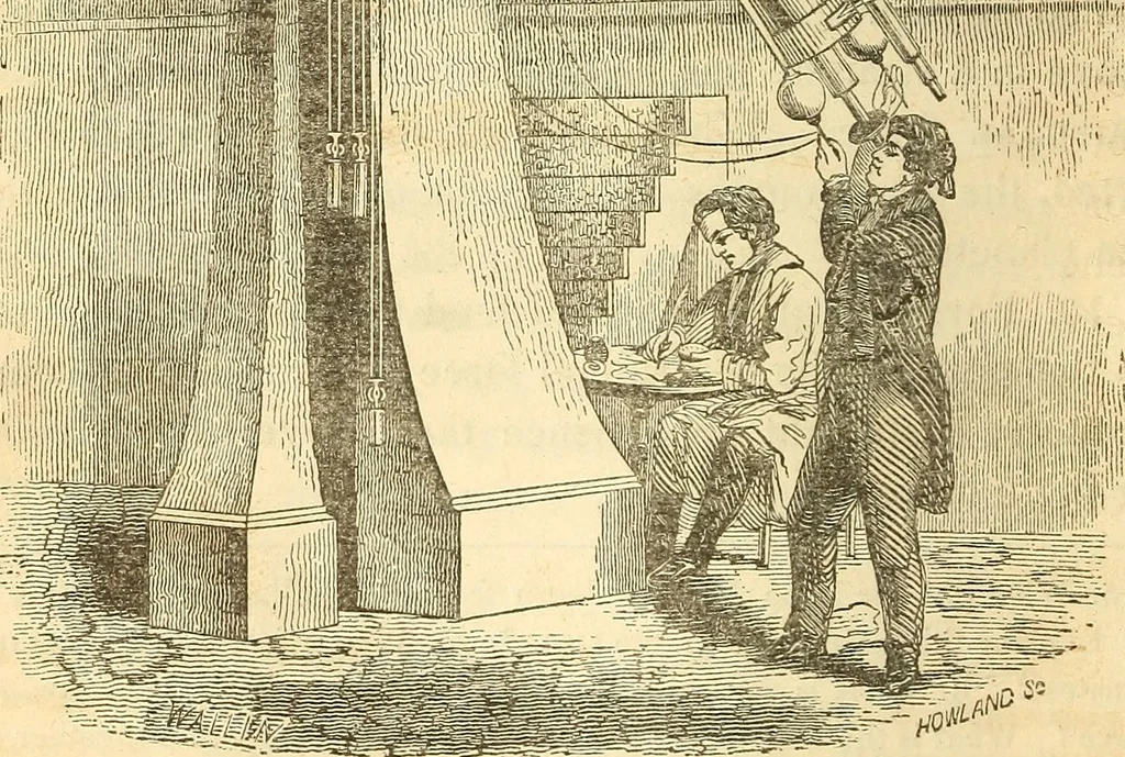 An illustration from Familiar lessons on astronomy ; designed for the use of children and youth .., 1848, leaf 154