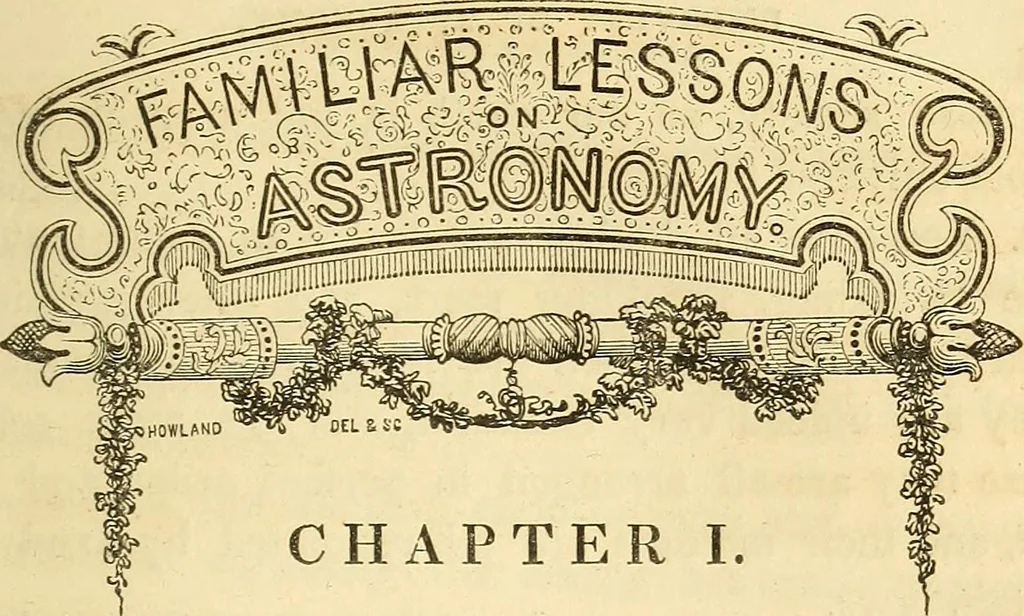 An illustration from Familiar lessons on astronomy ; designed for the use of children and youth .., 1848, leaf 21