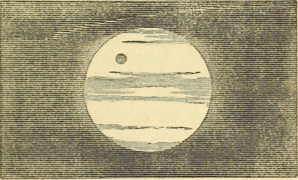 An illustration from Familiar lessons on astronomy ; designed for the use of children and youth .., 1848, leaf 89