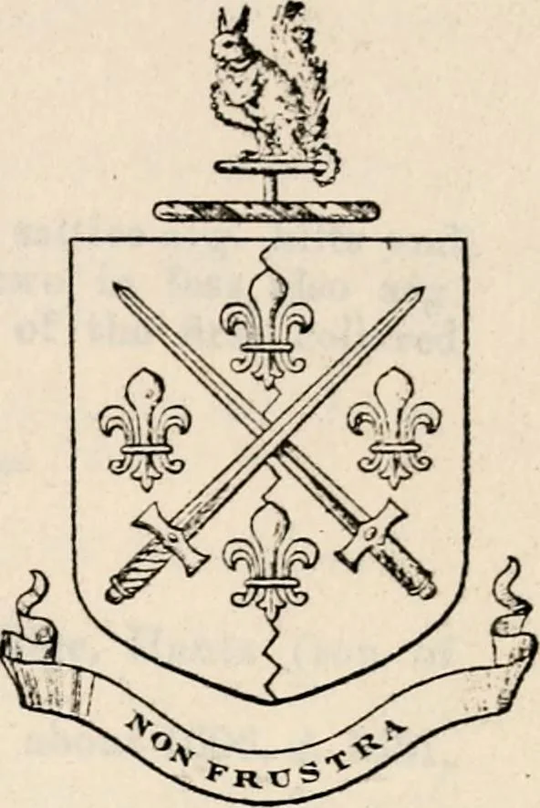 An illustration from Family records, 1897, leaf 100