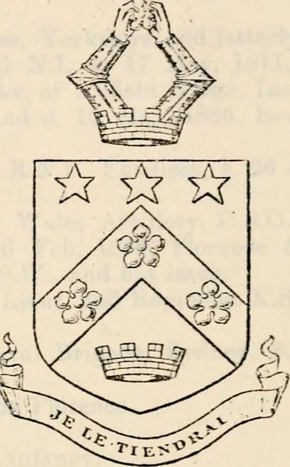 An illustration from Family records, 1897, leaf 24