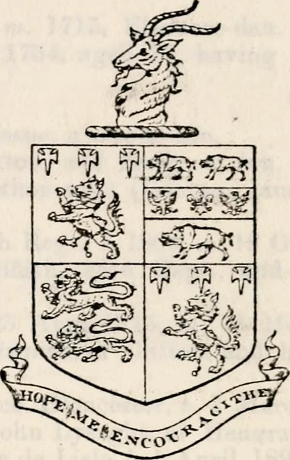 An illustration from Family records, 1897, leaf 284
