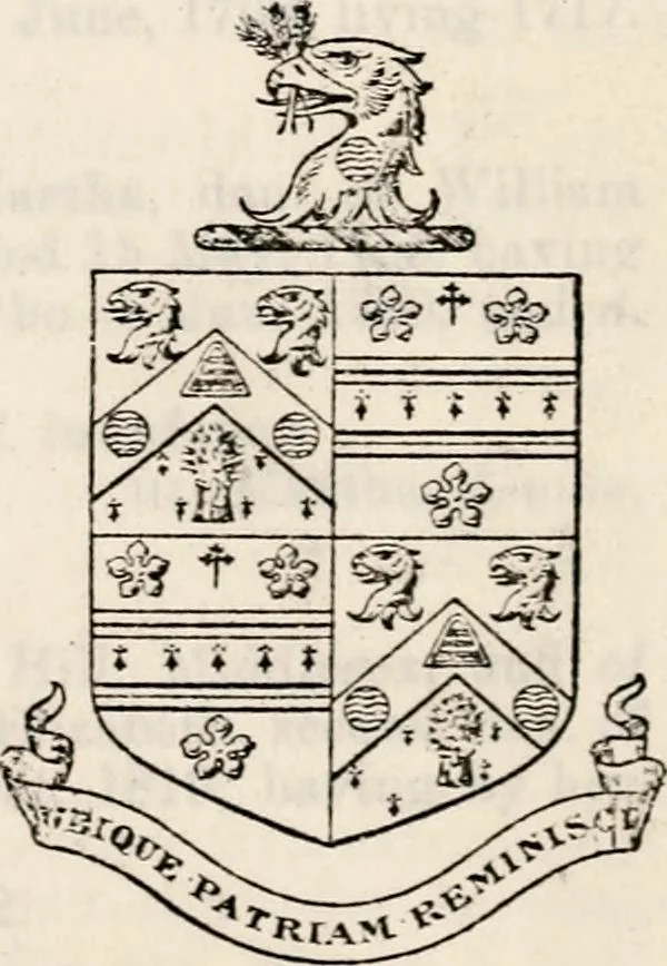 An illustration from Family records, 1897, leaf 312