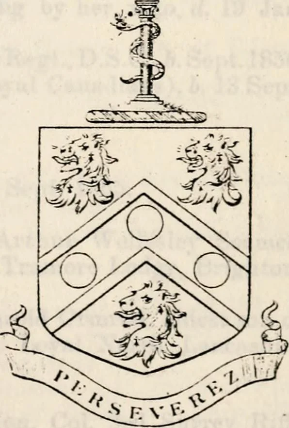 An illustration from Family records, 1897, leaf 358