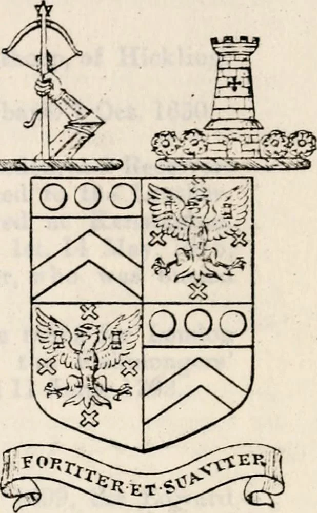 An illustration from Family records, 1897, leaf 420