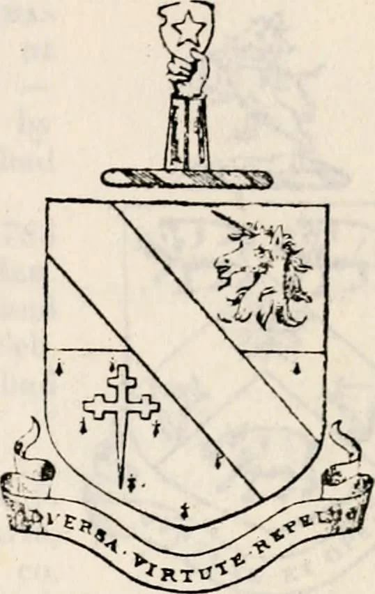 An illustration from Family records, 1897, leaf 454
