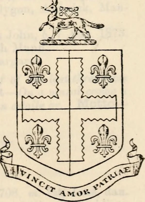 An illustration from Family records, 1897, leaf 46