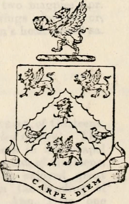 An illustration from Family records, 1897, leaf 504