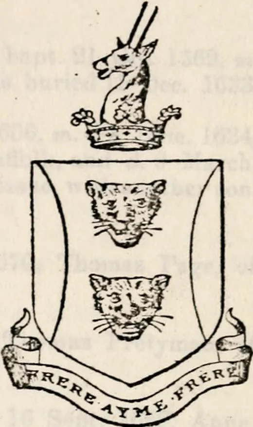 An illustration from Family records, 1897, leaf 518