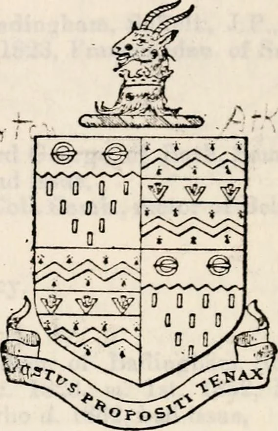 An illustration from Family records, 1897, leaf 550