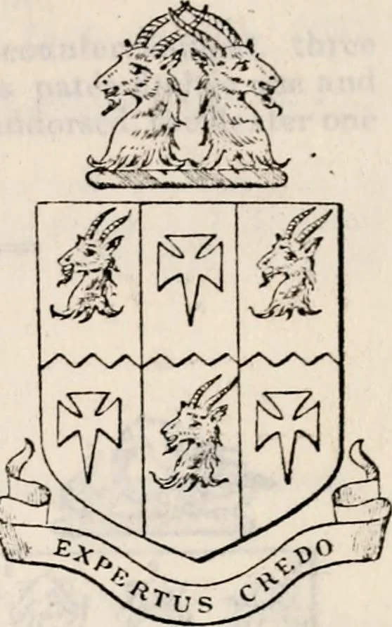 An illustration from Family records, 1897, leaf 554
