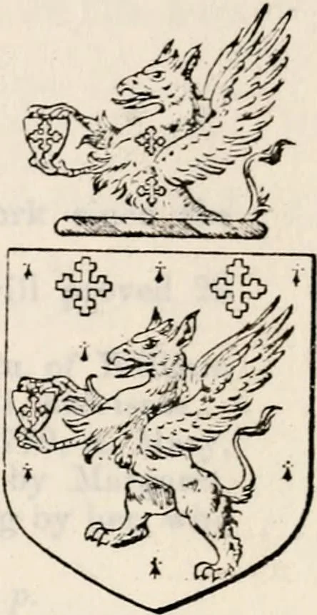 An illustration from Family records, 1897, leaf 580