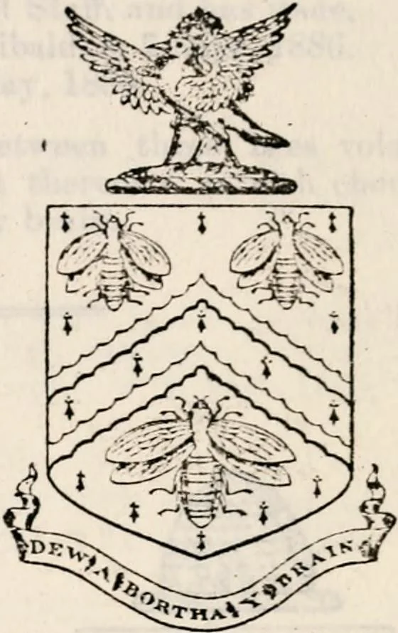 An illustration from Family records, 1897, leaf 598