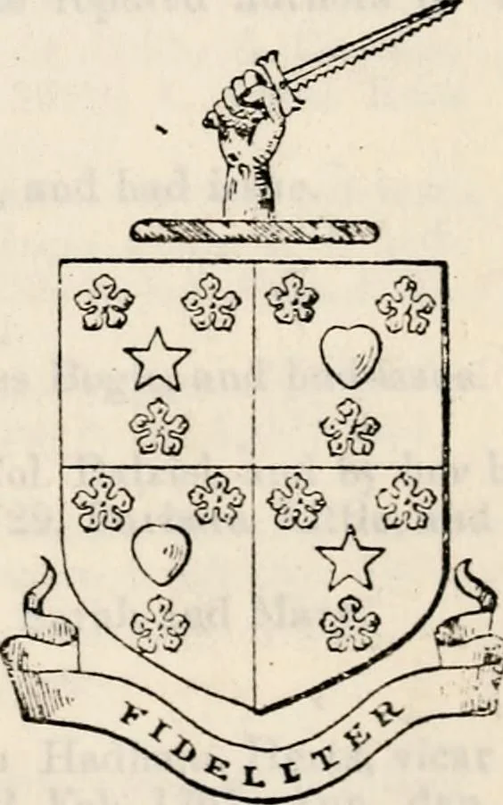 An illustration from Family records, 1897, leaf 606